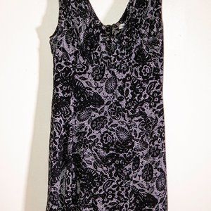 Lace Patterned Sleeveless Dress